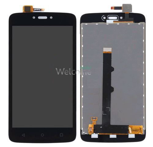 Дисплей Motorola XT1750 Moto C в зборі з сенсором black