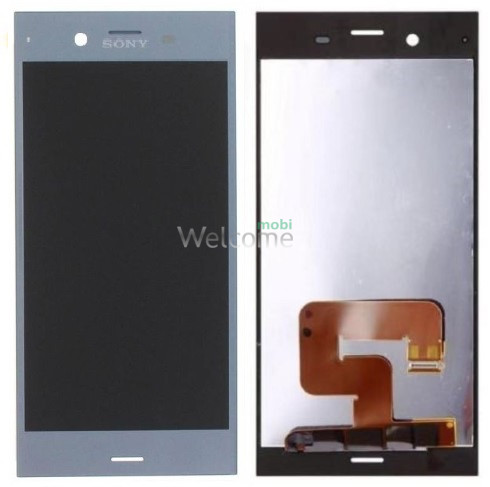 Дисплей Sony G8341 Xperia XZ1,G8342 Xperia XZ1 Dual в сборе с сенсором blue (оригинал переклей)