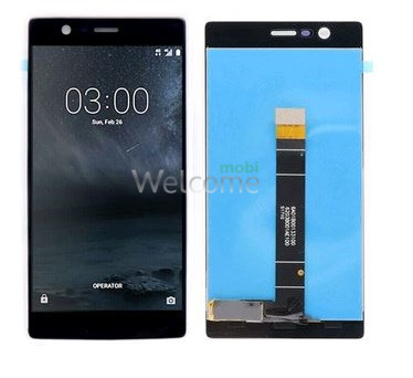 Дисплей Nokia 3 Dual Sim в зборі з сенсором black