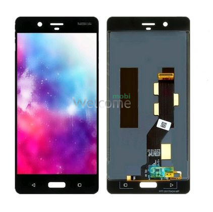 Дисплей Nokia 8 Dual Sim в зборі з сенсором black
