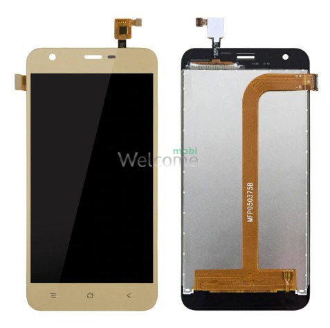 Дисплей Blackview A7,A7 Pro в сборе с сенсором gold