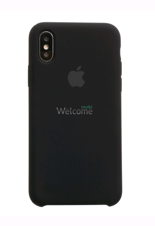 Чохол Silicone case iPhone X/XS Black (Original)