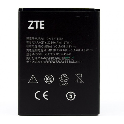 АКБ ZTE Blade L5,Blade L5 Plus (Li3821T43P3h745741) (AAAA)
