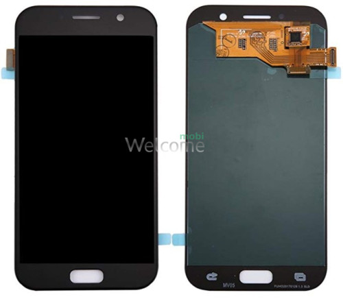 Дисплей Samsung SM-A520F Galaxy A5 (2017) в сборе с сенсором black TFT с регулируемой подсветкой
