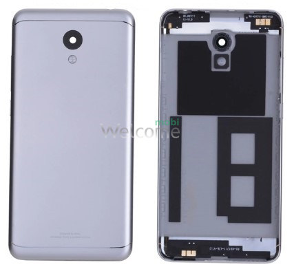 Задняя крышка Meizu M6 silver (со стеклом камеры)