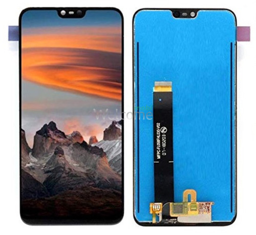 Дисплей Nokia 6.1 Plus Dual Sim в зборі з сенсором black