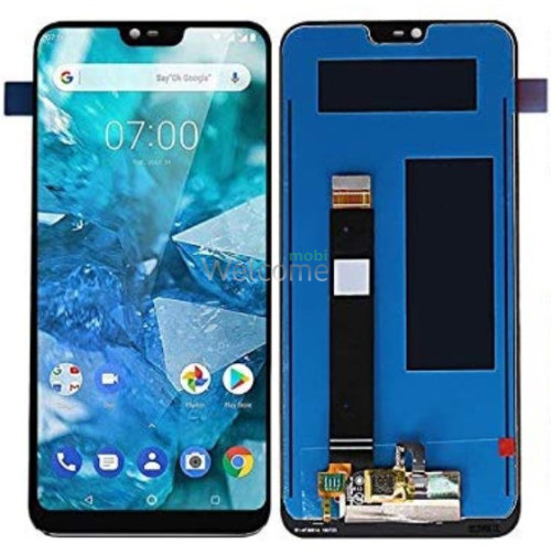 Дисплей Nokia 7.1 в зборі з сенсором black