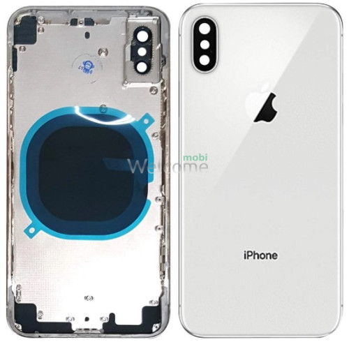 Корпус iPhone X silver (оригінал) А+