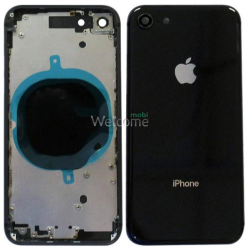 Корпус iPhone 8 space gray (оригинал) A+