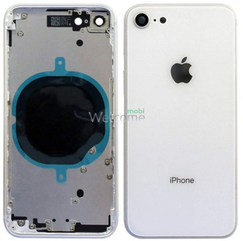 Корпус iPhone 8 silver (оригинал) A+