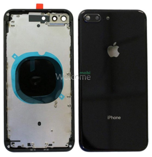 Корпус iPhone 8 Plus space gray (оригінал) A+