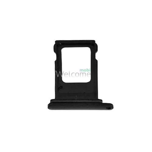 Тримач sim-карти iPhone XR black (dual sim)