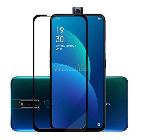 Скло OPPO F11 Pro Full Glue (0.3 мм, 2.5D) black