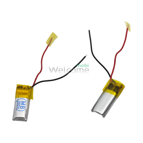 АКБ універсальна 380821P (21*08*3,8 35mAh) для TWS навушників, Bluetooth гарнітур, MP3 плеєрів
