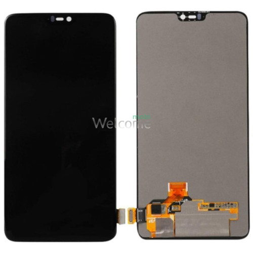 Дисплей OnePlus 6 в зборі з сенсором black OLED