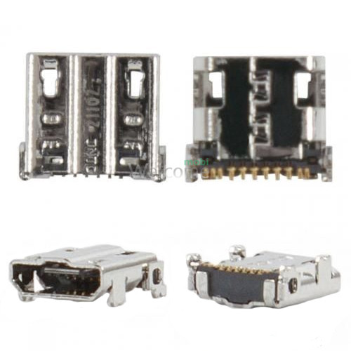 Коннектор зарядки Samsung i9500 Galaxy S4,i337,i545,M919,N7100 Note 2 (5шт.)