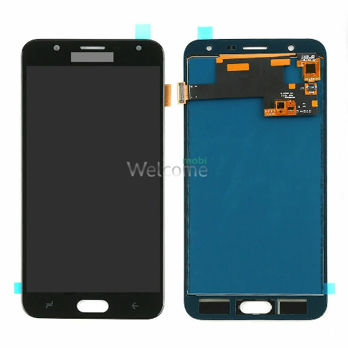 Дисплей Samsung SM-J720H Galaxy J7 Duo (2018) в сборе с сенсором black service orig