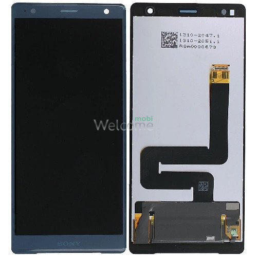 Дисплей Sony H8266 Xperia XZ2 в сборе с сенсором deep green FULL orig