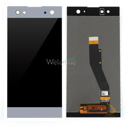 Дисплей Sony H4213 Xperia XA2 Ultra,H3213,H3223,H4233 в сборе с сенсором silver