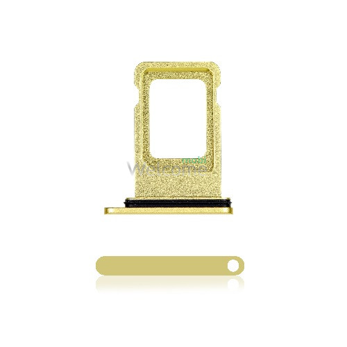 Тримач sim-карти iPhone 11 yellow (one sim)