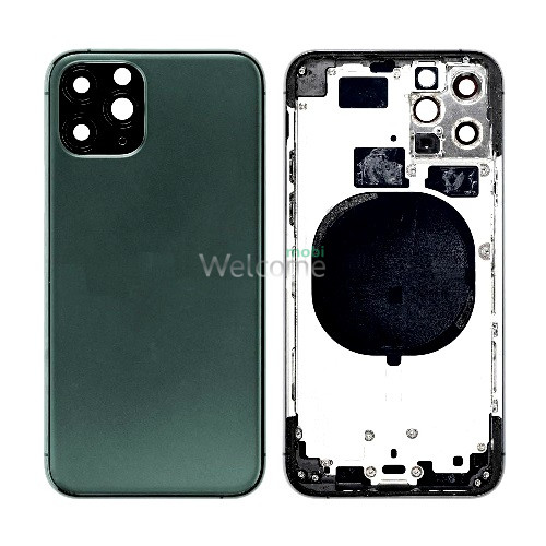 Корпус iPhone 11 Pro midnight green (оригінал) A+