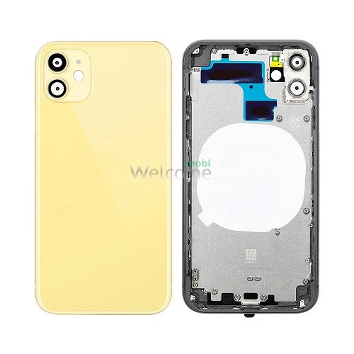 Корпус iPhone 11 yellow (оригінал) A+