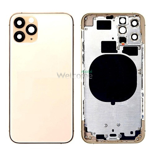 Корпус iPhone 11 Pro gold (оригінал) A+