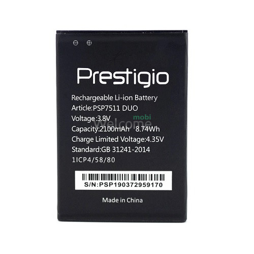 АКБ Prestigio PSP7511,Muze B7 (AAA)