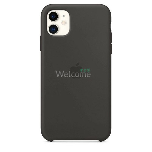 Silicone case for iPhone 12 mini (18) black