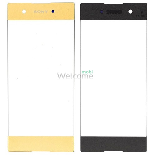 Скло корпусу Sony G3112 Xperia XA1 Dual gold