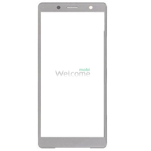 Скло корпусу Sony H8314 Xperia XZ2 Compact silver