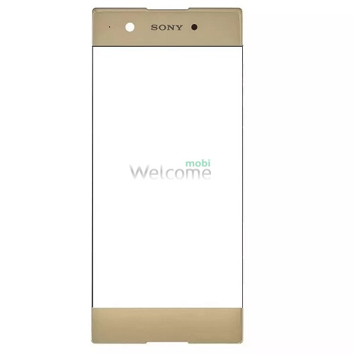 Скло корпусу Sony G3412 Xperia XA1 Plus Dual gold