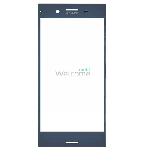 Скло корпусу Sony G3412 Xperia XA1 Plus Dual blue