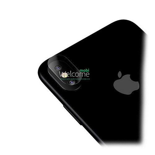 Захисне скло для камери iPhone X/iPhone XS (прозоре)