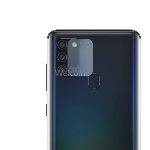 Защитное стекло для камеры Samsung A217 Galaxy A21S (2020) (прозрачное)