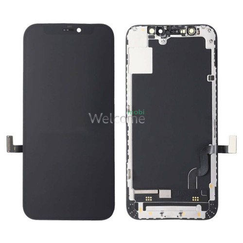 Дисплей iPhone 12 mini в сборе с сенсором и рамкой black (снятый оригинал)