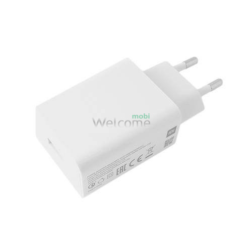 СЗУ Xiaomi 22.5W Quick Charge 3.0 white (MDY-11-EP) service orig