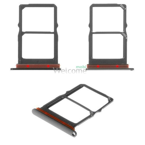 Тримач SIM-карти Huawei P30 black (dual sim)