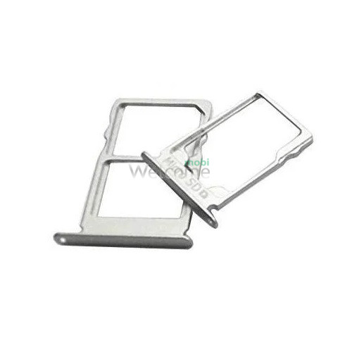 Тримач SIM-карти Nokia 3.1 (TA-1063) black (dual sim) (комплект 2шт)