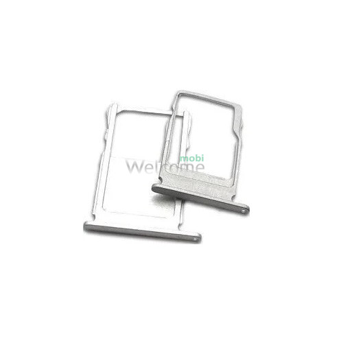 Тримач SIM-карти Nokia 5 (TA-1053/TA-1044) silver (dual sim) (комплект 2шт)