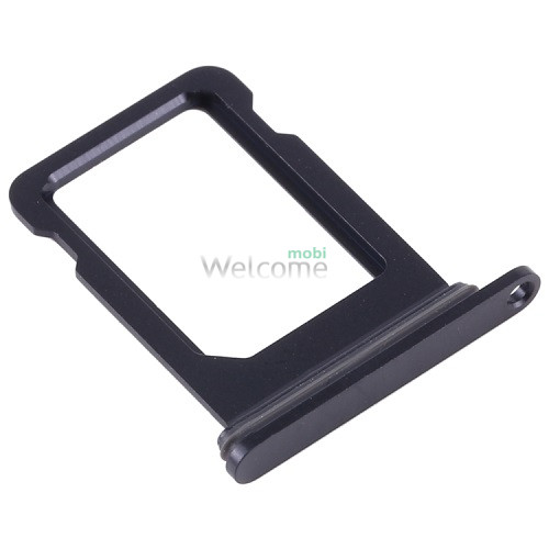 Держатель sim-карты iPhone 12 mini black (one sim)