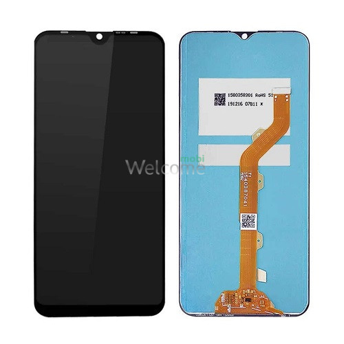 Дисплей Tecno Spark 4,Camon 12 (KC2,KC8,KC27,KC28,CC7) в сборе с сенсором black