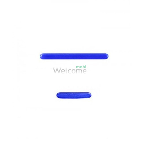 Бокові кнопки корпусу Xiaomi Redmi Note 7 blue (комплект 2шт)