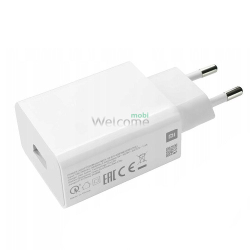 СЗУ Xiaomi 18W Quick Charge 3.0 white (MDY-10-EF) service orig