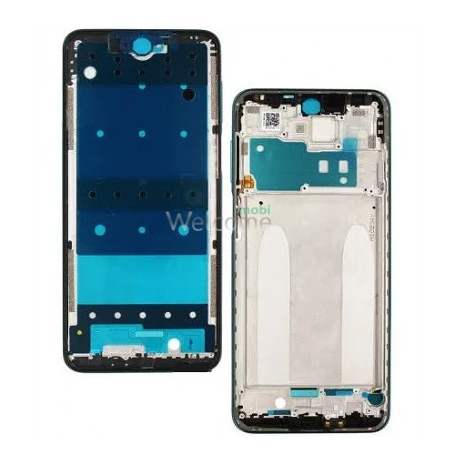 Рамка дисплею Xiaomi Redmi Note 9 Pro/Redmi Note 9S/Redmi Note 9 Pro Max Glacier White