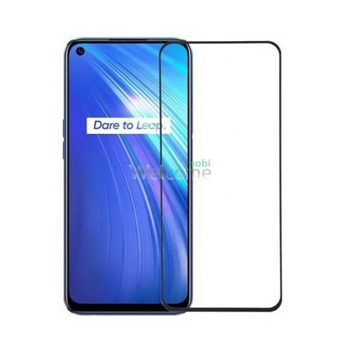 Скло OPPO A52/A72/A73 5G/A92 (20D, black) без упаковки