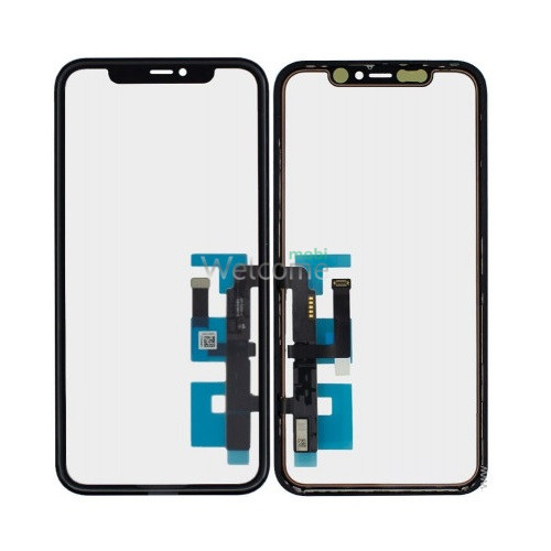 Сенсор iPhone 11 з ОСА-плівкою та мікросхемою black (оригінал)