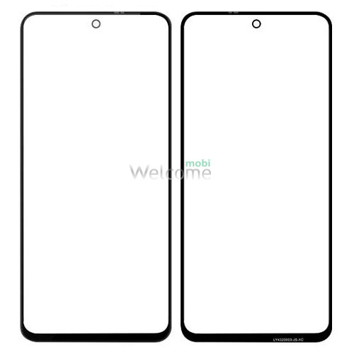 Скло корпусу Xiaomi Redmi Note 10 Pro/Note 10 Pro Max/Redmi Note 12 Pro 4G з OCA-плівкою, black (Original PRC)