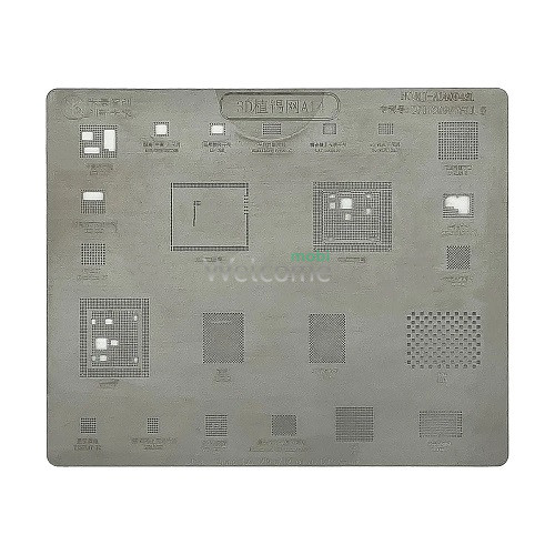 3D Трафарет BGA A14 для iPhone 12/iPhone 12 Mini/iPhone 12 Pro/iPhone 12 Pro Max