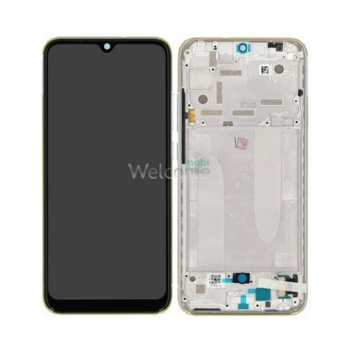 Дисплей Xiaomi Mi A3,Mi CC9e в сборе с сенсором и рамкой More Than White service orig
